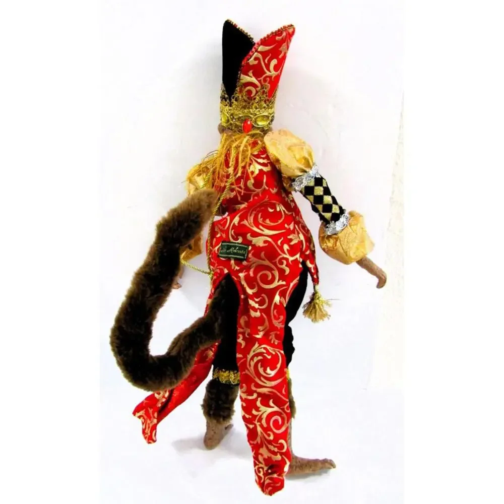 Mark Roberts Production Monkey Papal Pope Doll Shelf Sitter - Picture 15 of 15